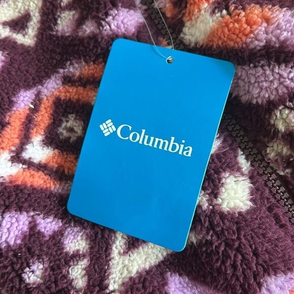 Columbia Kids' Patterned Fleece Jacket - NWT - Picture 9 of 10